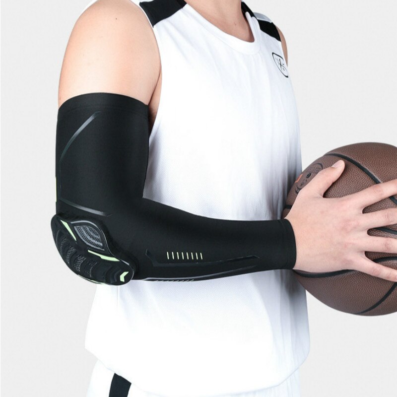 1PCS Basketball Football Riding Elbow Pad Protector Outdoor Sports Arm Guard Sleeve Cover Honeycomb Compression Elbow Support