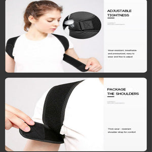 Back Spine Posture Corrector Strap Adjustable Shoulder Belt Protector Brace Pain Relief Compression Bandage for Men Women Child