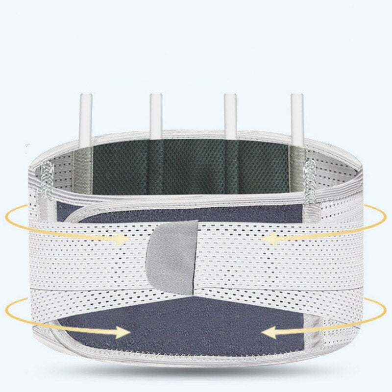 Breathable Ftiness Gym Waist Belt Sport Back Spine Pain Brace Adjustable Lumbar Support Belt Trimmer Corset Body Shaper Belts