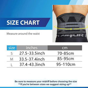 Breathable Knitting Waist Belt Gym Waist Trimmer Trainer Men Women Back Waist Support Lumbar Decompression Belt Body Shaper