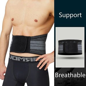 Breathable Knitting Waist Belt Gym Waist Trimmer Trainer Men Women Back Waist Support Lumbar Decompression Belt Body Shaper