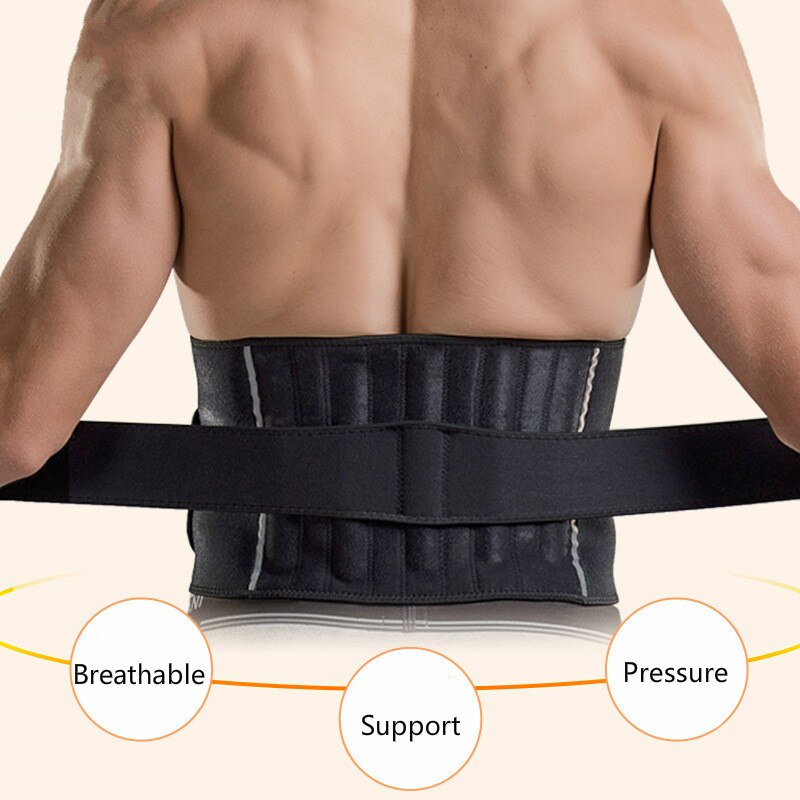 Fitness Gym Belt Back Waist Trimmer Lumbar Support Belt Waist Trainer Abdominal Brace Protector Corset Sport Weightlifting Belts