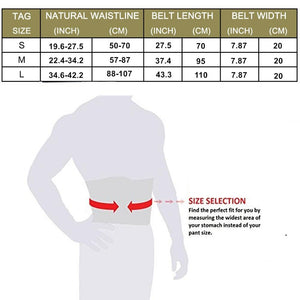 Gym Belt Waist Trainer Weight Loss Shapewear Sweat Trimmer Belt Fitness Sports Waist Support Wrap Sauna Back Belt for Women Men