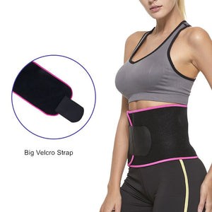 Gym Belt Waist Trainer Weight Loss Shapewear Sweat Trimmer Belt Fitness Sports Waist Support Wrap Sauna Back Belt for Women Men