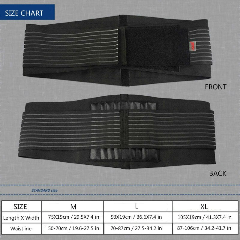 Gym Lumbar Support Waist Trimmer Breathable Lower Back Brace For Pain Injury Relief Gym Fitness Weightlifting Posture Corrector