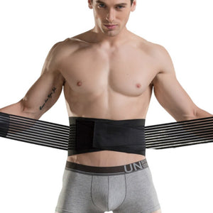 Gym Lumbar Support Waist Trimmer Breathable Lower Back Brace For Pain Injury Relief Gym Fitness Weightlifting Posture Corrector