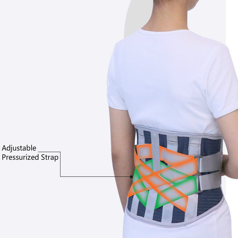 Lumbar Support Belt Self Heating Magnetic Orthopedic Back Brace Support Adjustable Waist Trainer Belt Pain Relief Spine Straight