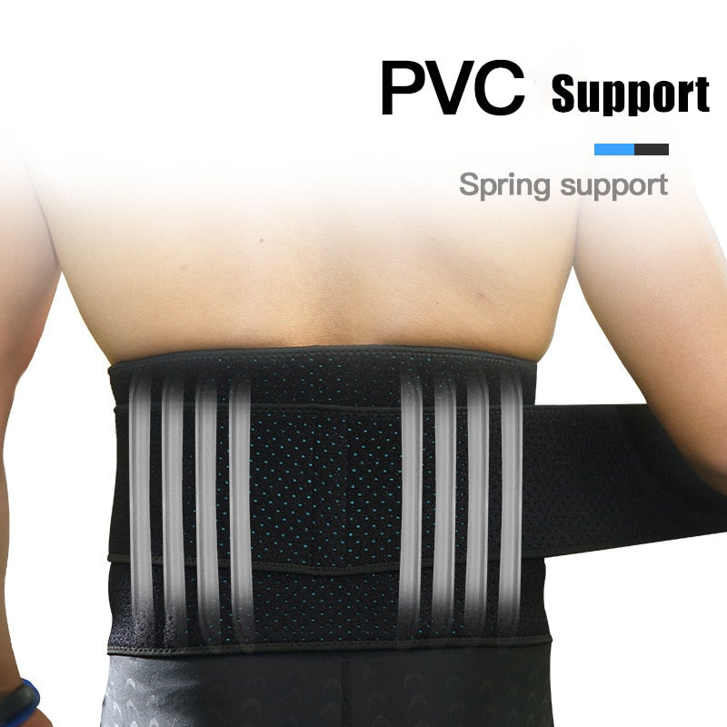 Oversize Waist Support Belt Breathable Lumbar Brace Support Waist Trimmer Exercise Weight Loss Lower Back Protect for Fat People