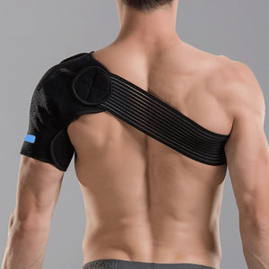 Self-heating Shoulder Brace Adjustable Shoulder Support Bandage Strap Dislocation Arthritis Joint Pain Relief Tennis Sports Safe