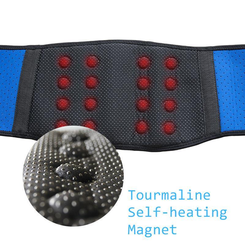 Tourmaline Self Heating Waist Belt Magnetic Back Support Brace Waist Warmer Orthopedic Lumbar Massage Band Posture Corrector