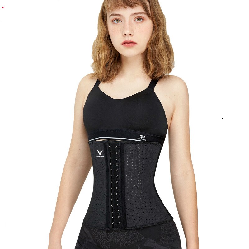 Waist Trainer Women's Shapewear Slimming Belt Latex Waist Corset Breathable Girdle Body Shaper Trimmer for Weight Loss Fitness